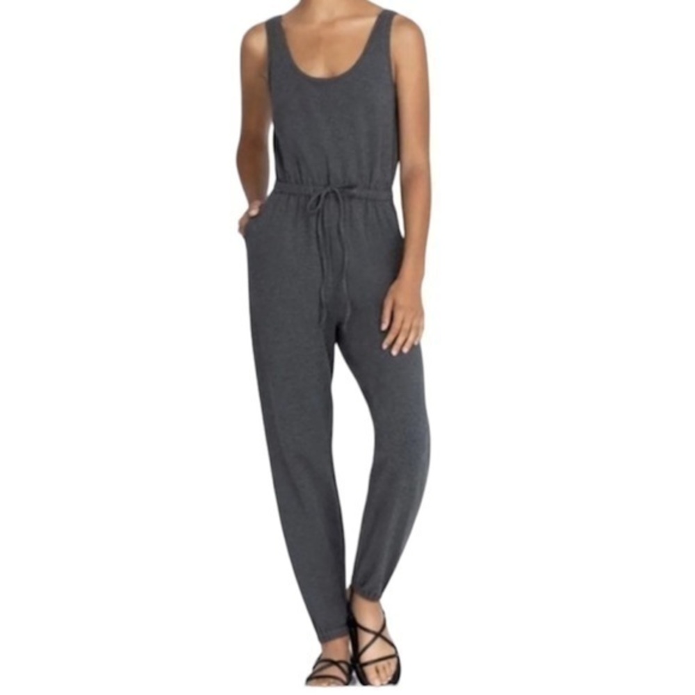 JOHNNY WAS CALME Drawstring Ponte Knit Jumpsuit